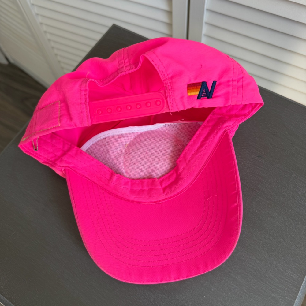 Pink Aviator Nation Snap Back Hat - Picture 3 of 7